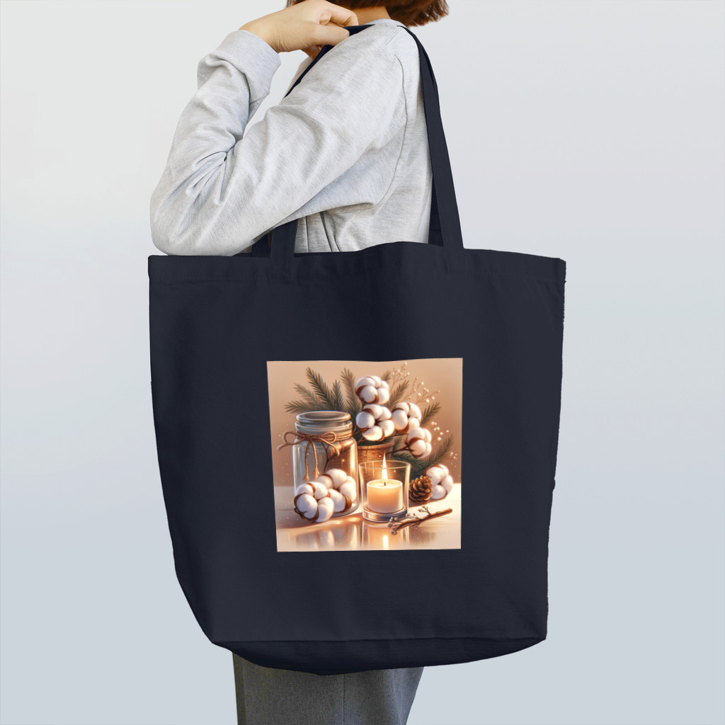 VeiledSageの暖かな冬の灯り Tote Bag