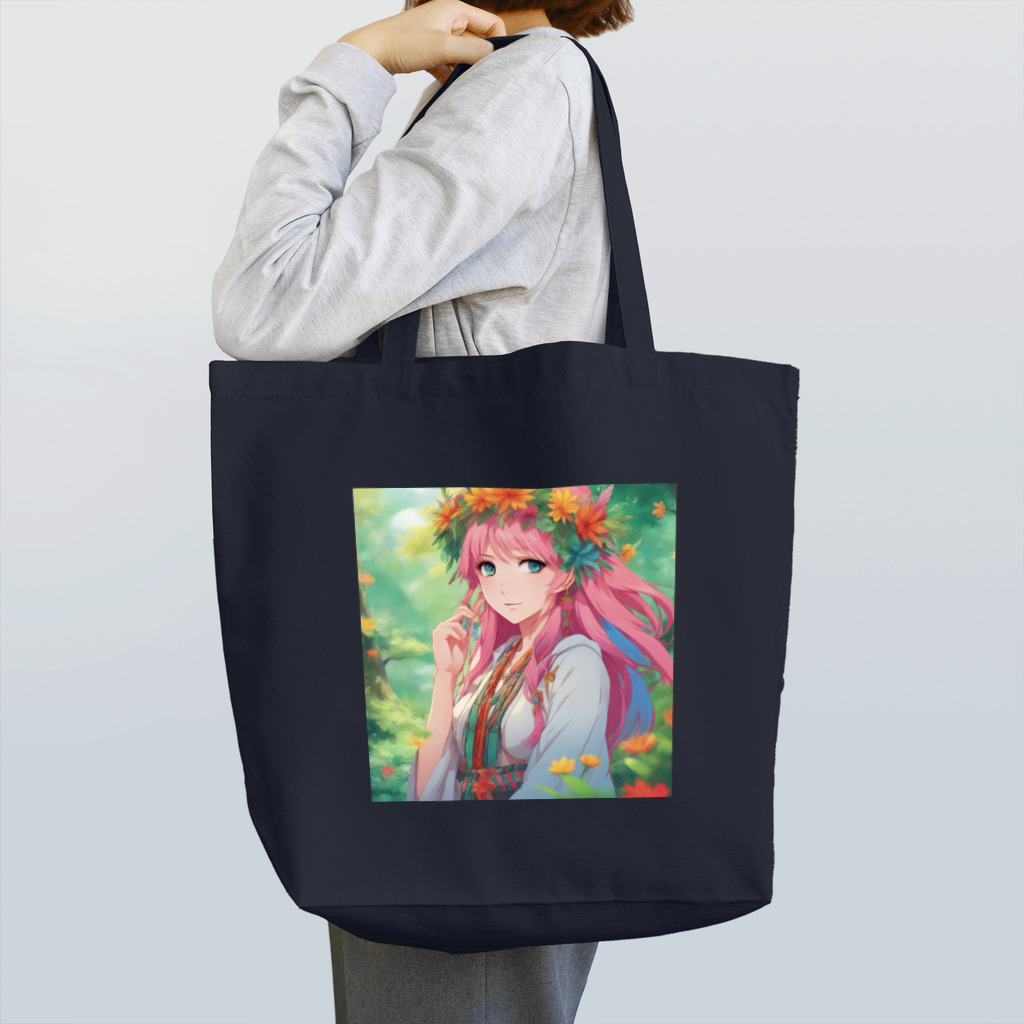 nobuo.comのボヘミアンレディ Tote Bag