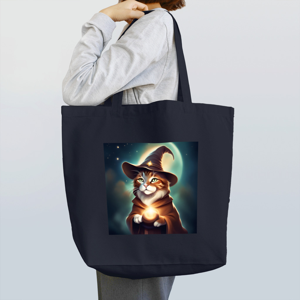 sefyの魔法猫サイベリアン Tote Bag