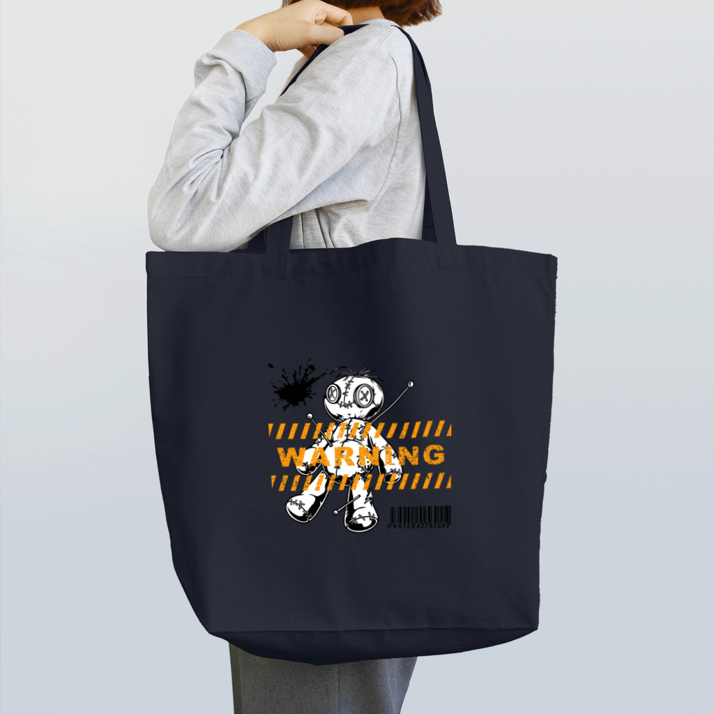 CHIBE86のWARNING Tote Bag