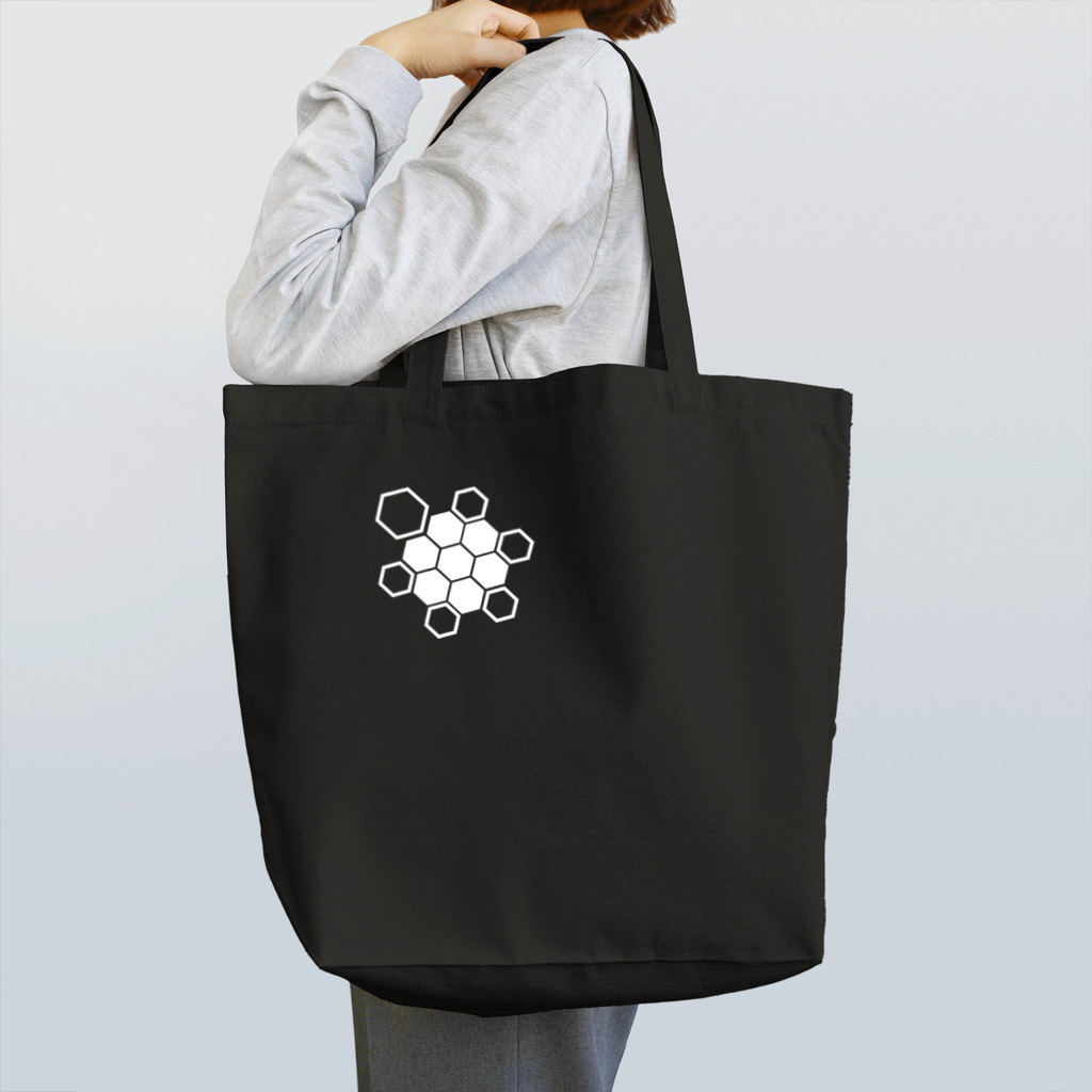 深海FactoryのCrystal  turtle　white Tote Bag