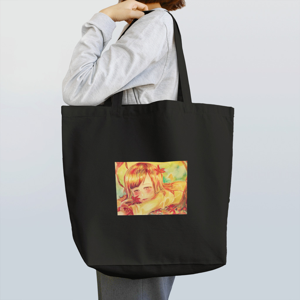 こあらのあかいろの紅葉 Tote Bag