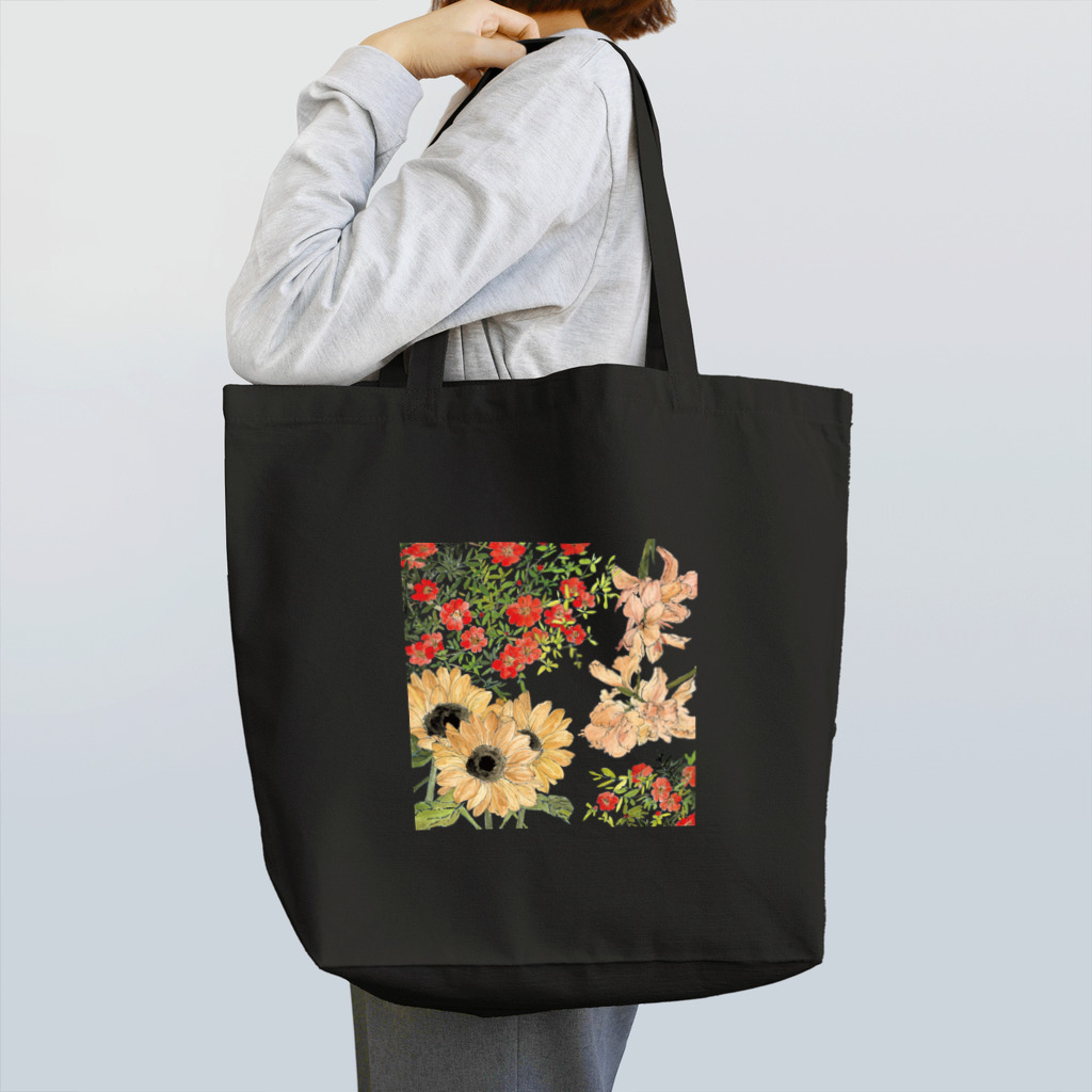 gekkaの8月のくるくる Tote Bag