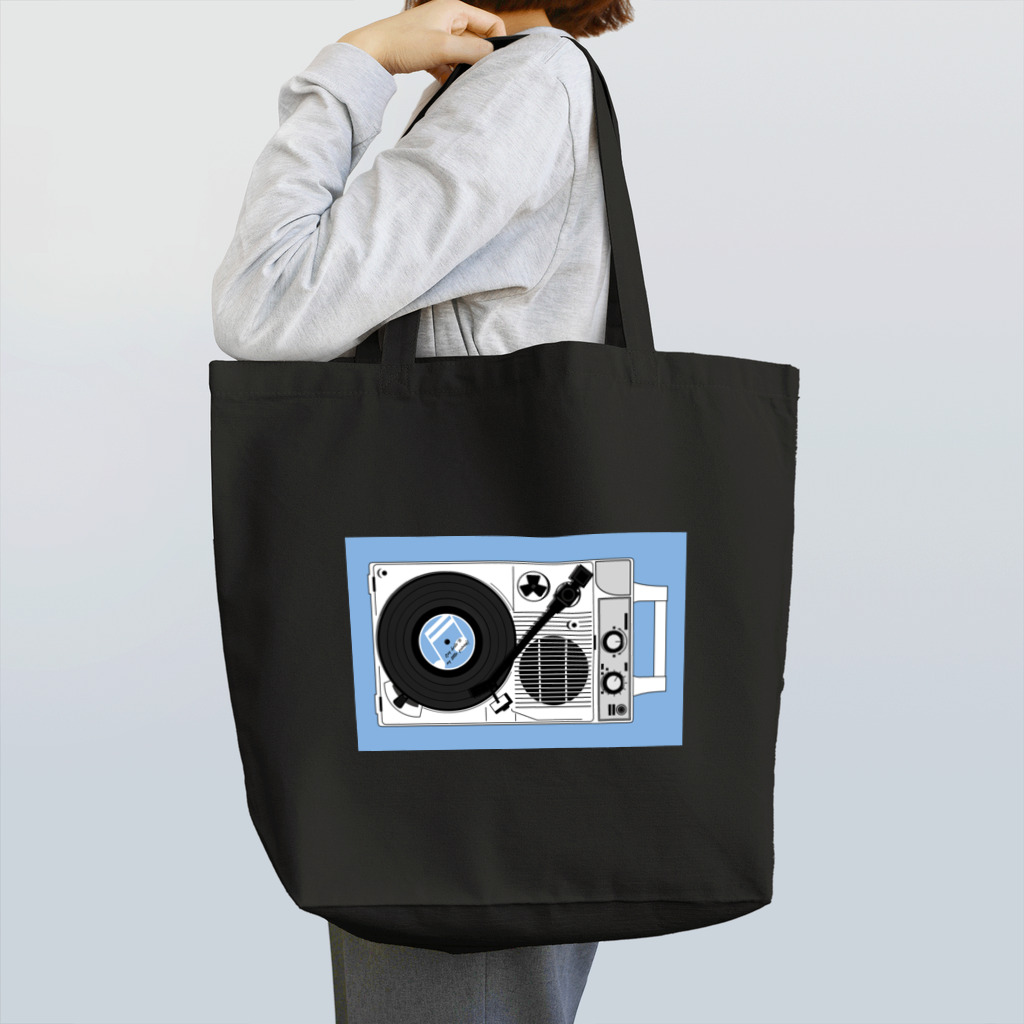 stereovisionのベイビーなポータブルレコードプレーヤー Tote Bag