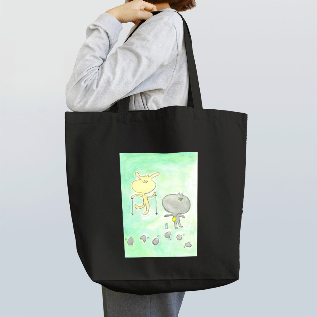 tonarichanのいぬくんとねこくん Tote Bag