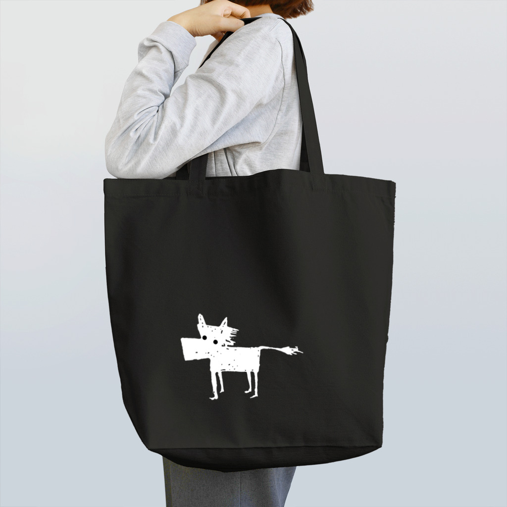 影のお馬さんの白いお馬さん Tote Bag