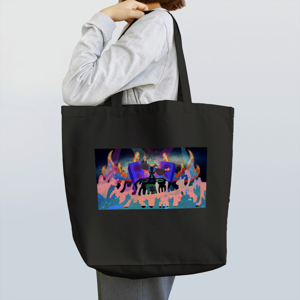 キャバレー離想宮　SUZURI支店の地獄ディスコ Tote Bag