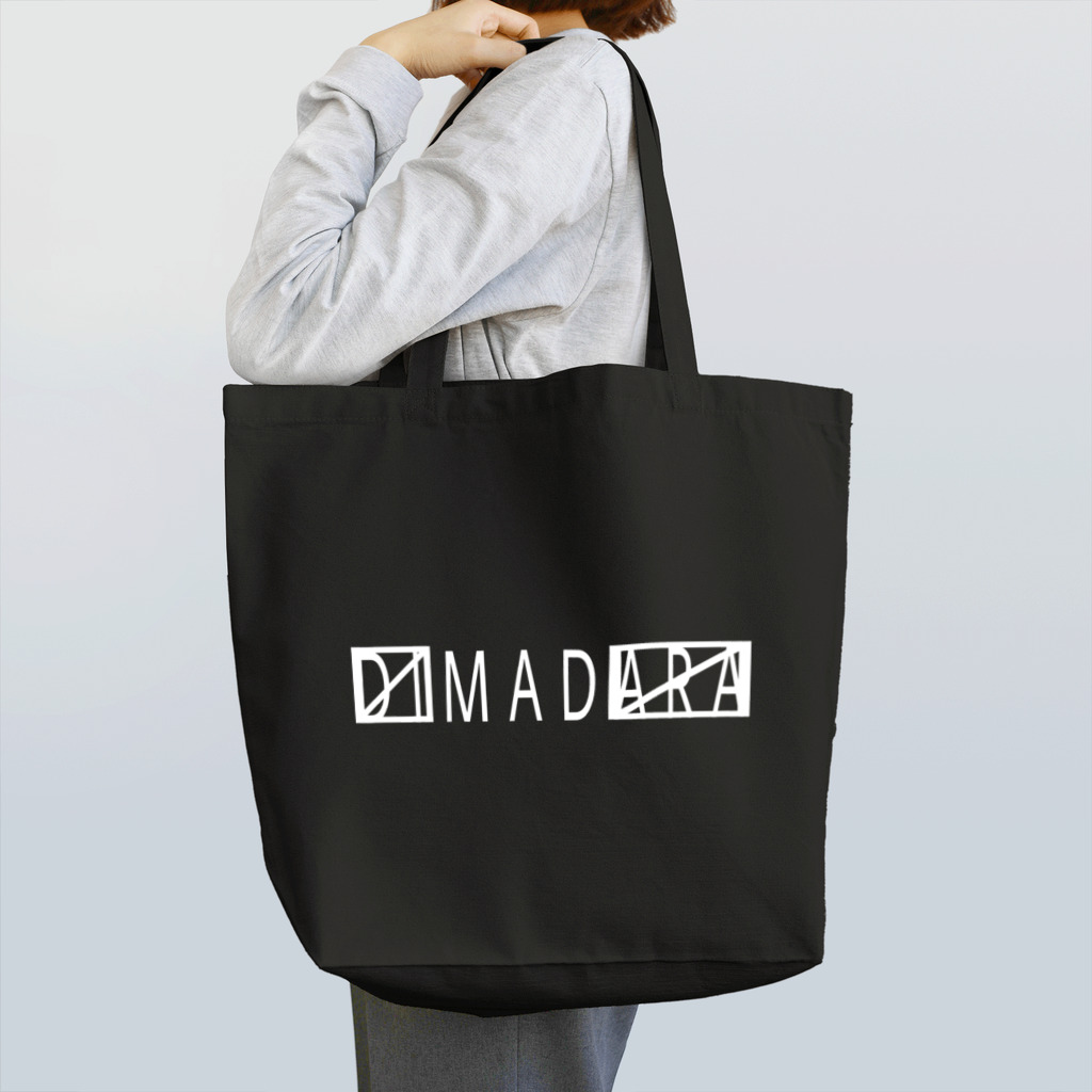 DIMADARA BY VULGAR CIRCUSの〼MAD〼 白/DB_16 Tote Bag