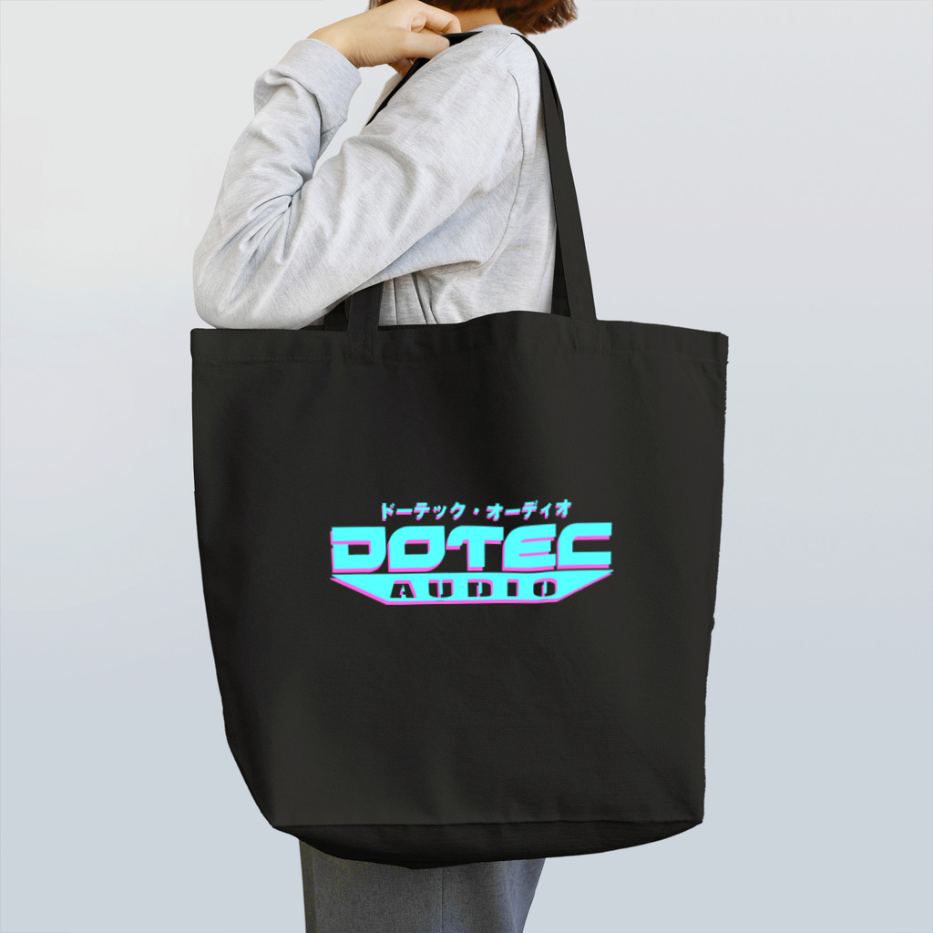 DOTEC-AUDIO（ドーテック・オーディオ）のロゴバッグ（アクア） Tote Bag