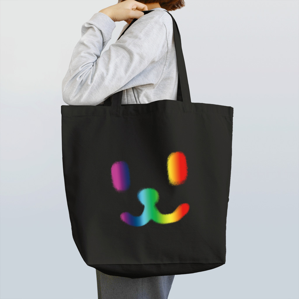 週刊少年ライジングサンズのSmile Face Rainbow Tote Bag