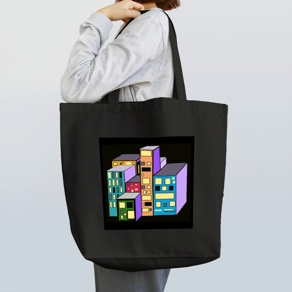 yuNoのUnsleeping town. Tote Bag