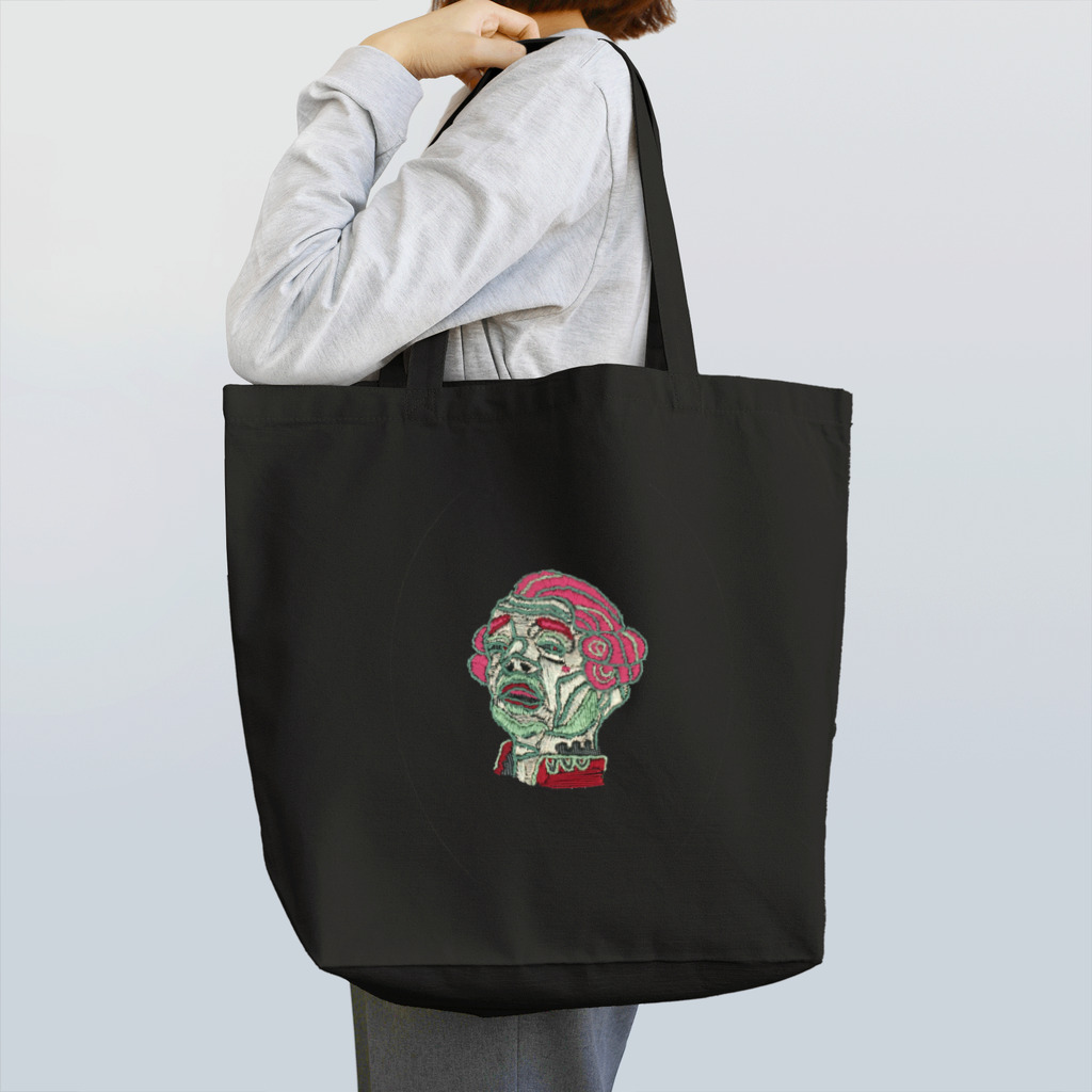 mic-a(ミック-エー)のJAPANESE DOMESTIC　psychedelic-jiji Tote Bag