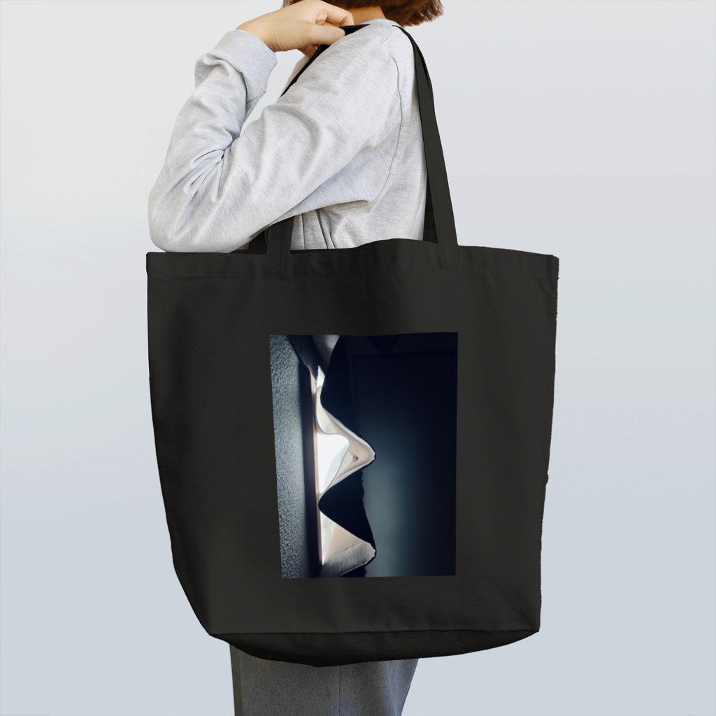 ぱしゃりのカーテン Tote Bag