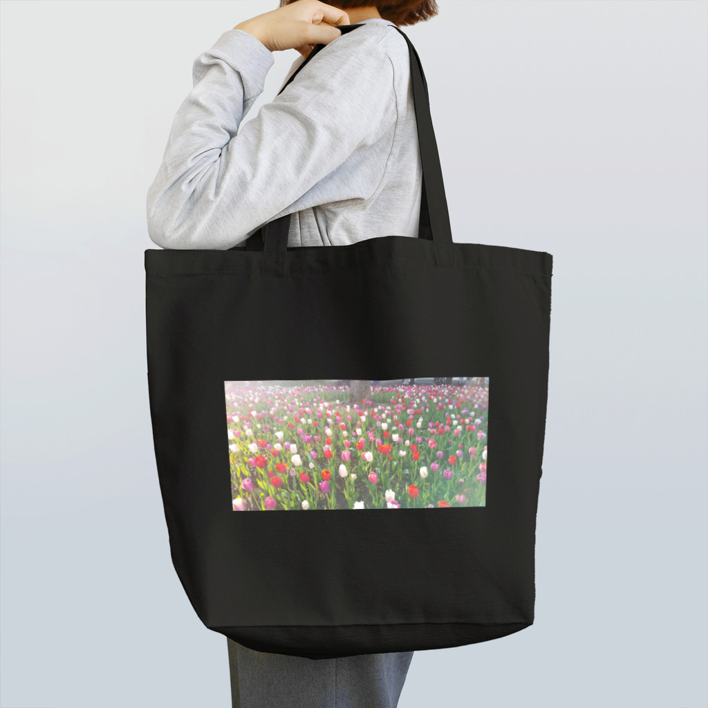 maのチューリップ畑 Tote Bag