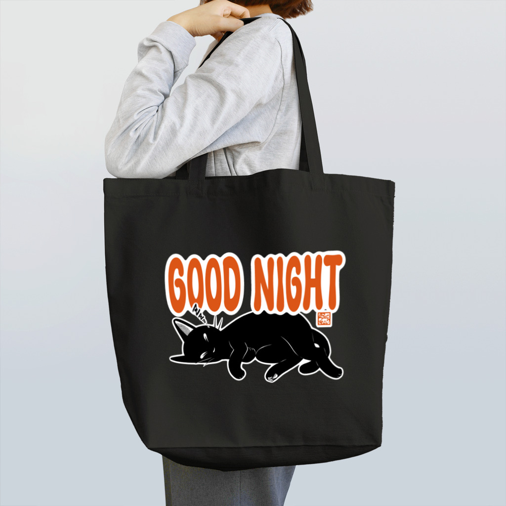 BATKEI ARTのGOOD NIGHT トートバッグ