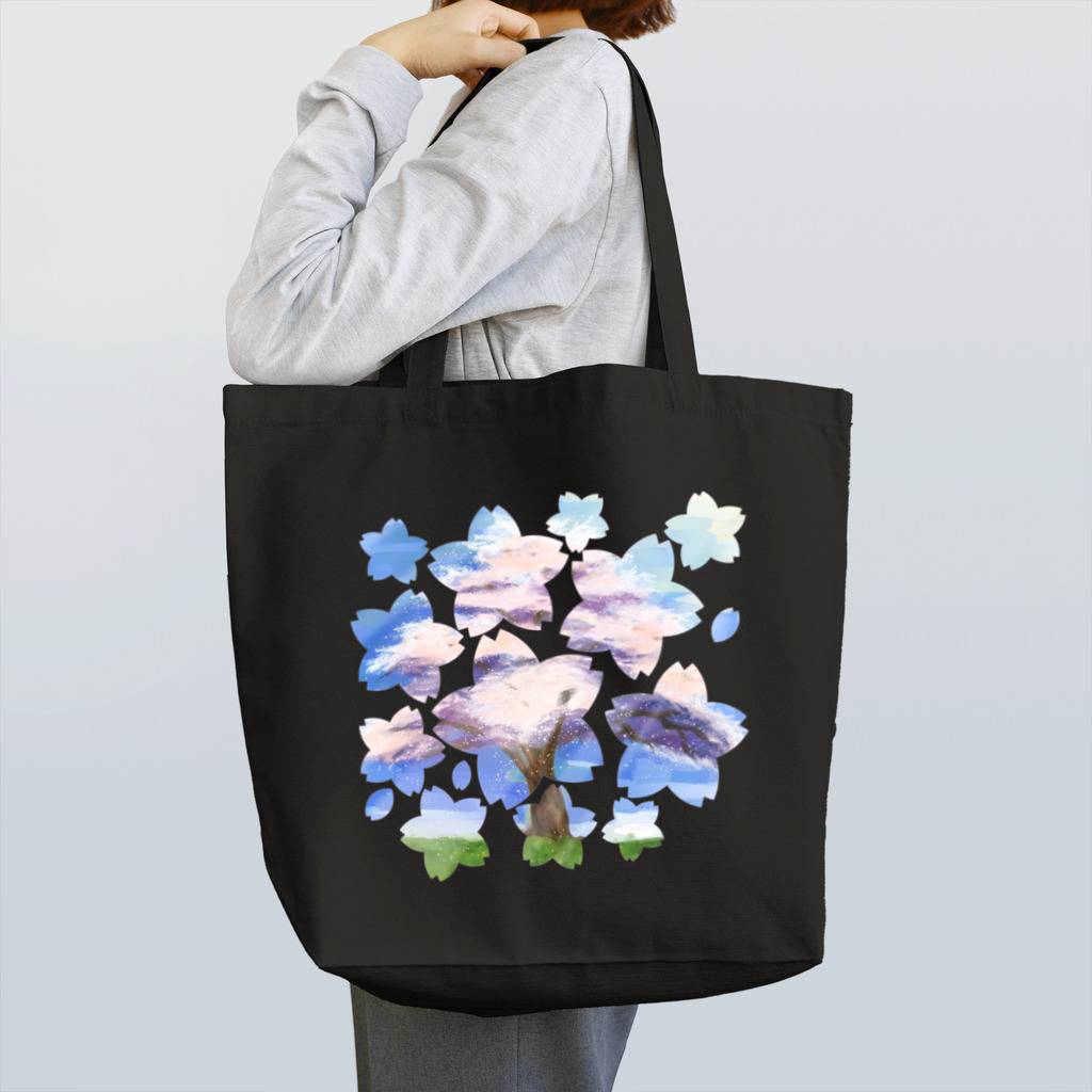 澪標(みおつくし)の桜満開 Tote Bag