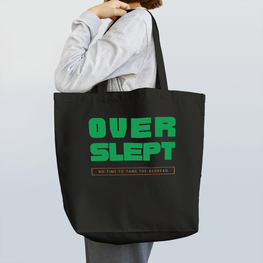 chataro123のOverslept: No Time to Tame the Bedhead Tote Bag