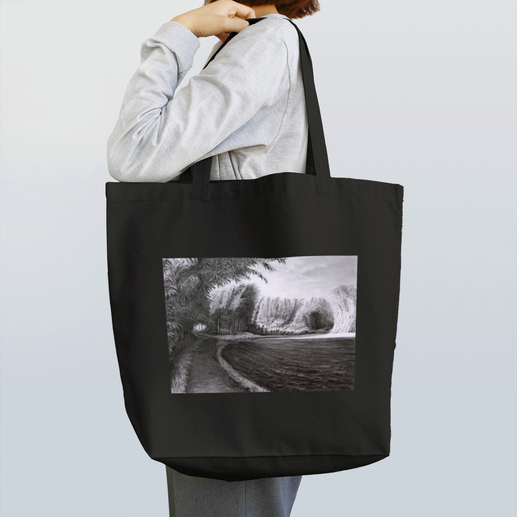 YOSHI-HEY ARTの竹林への道 Tote Bag