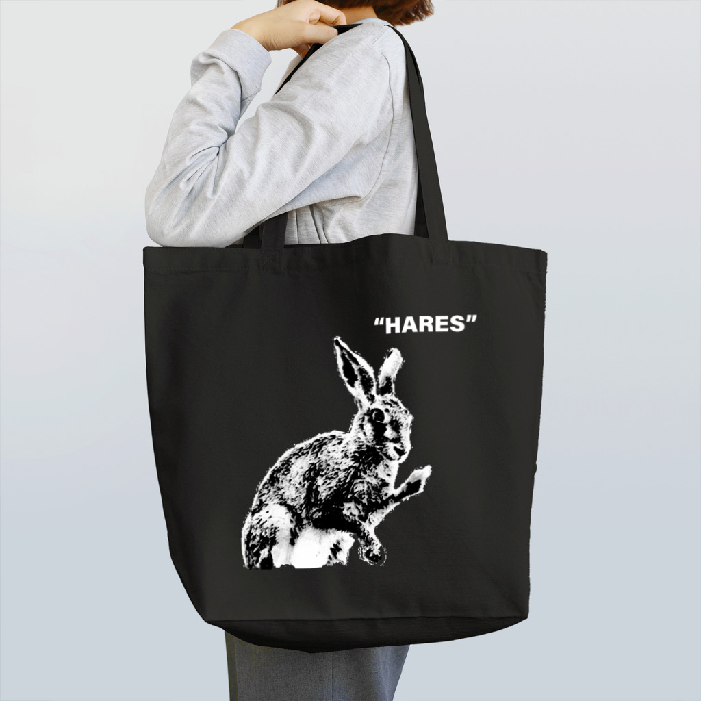 AngelRabbitsの"HARES" Tote Bag