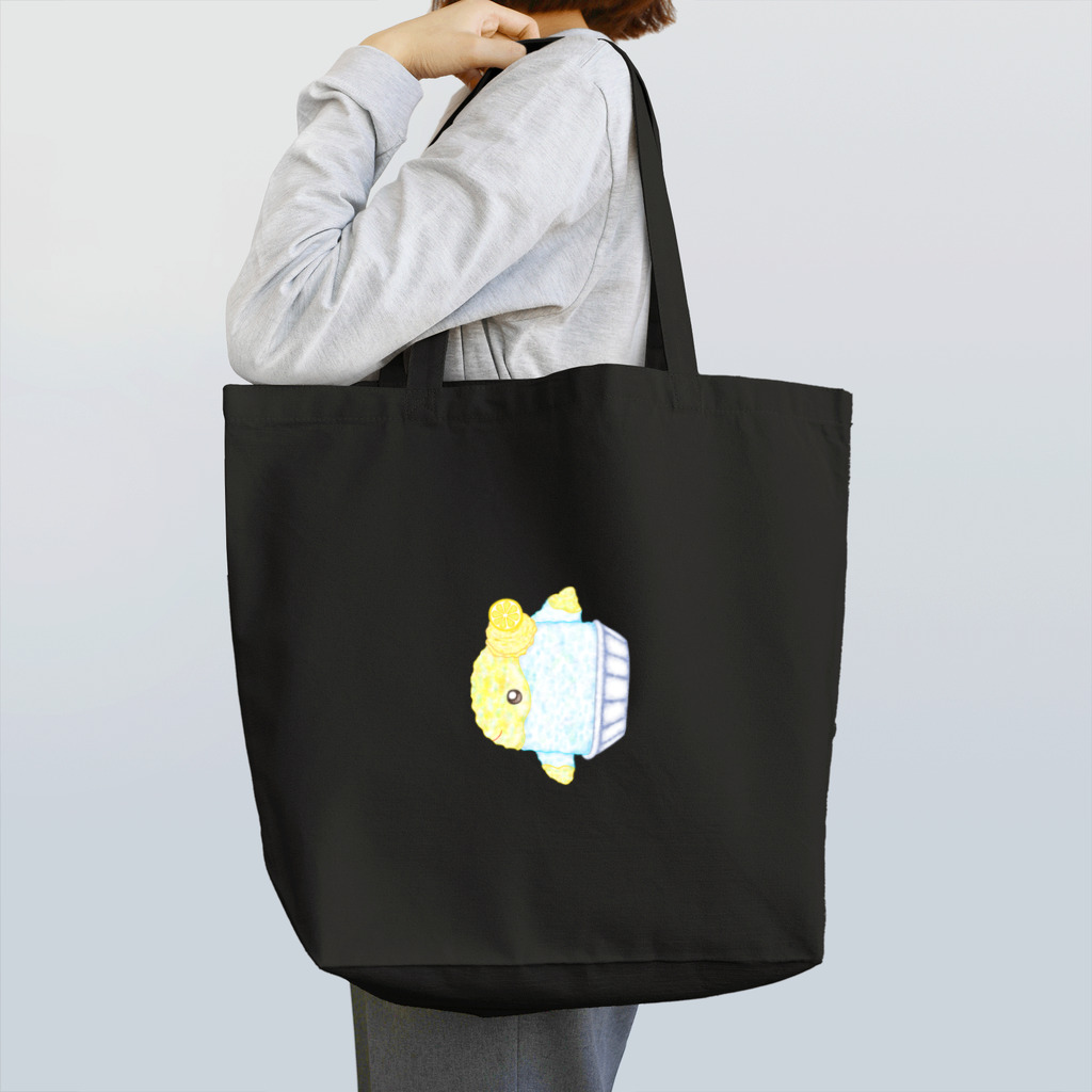 satoayaのアニマルカフェのシ―フードアニマル　かき氷マンボウ Tote Bag