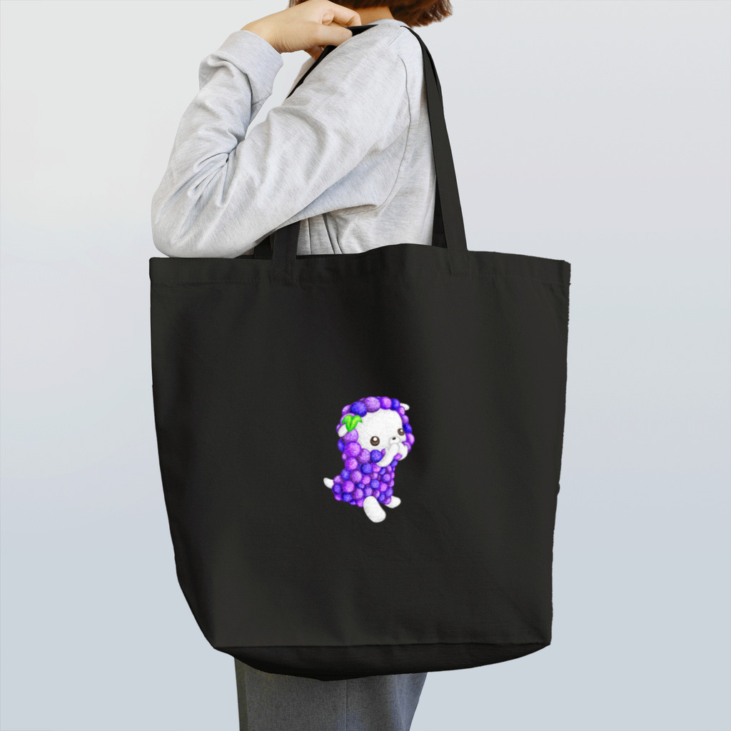 satoayaのアニマルカフェのフルーツアニマル　ブドウヒツジ Tote Bag