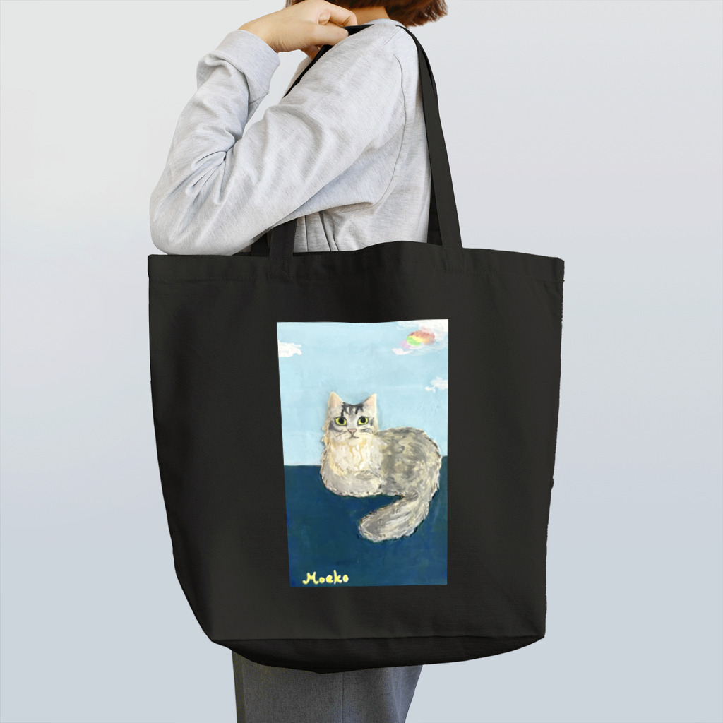 Moët_galleryのまるで伏虎像なネコ（旅するネコ/和歌山県） Tote Bag