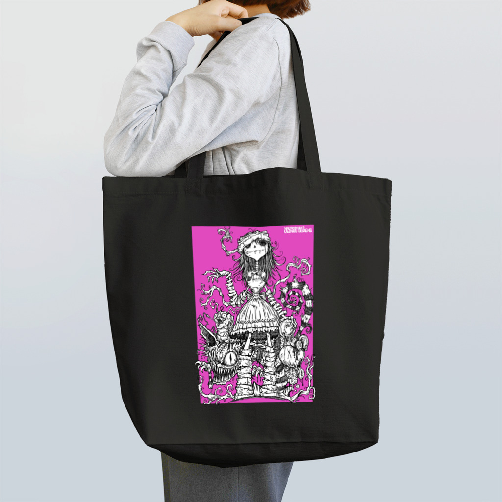 KAGEMARU ARTのUNDEAD ALICE Tote Bag