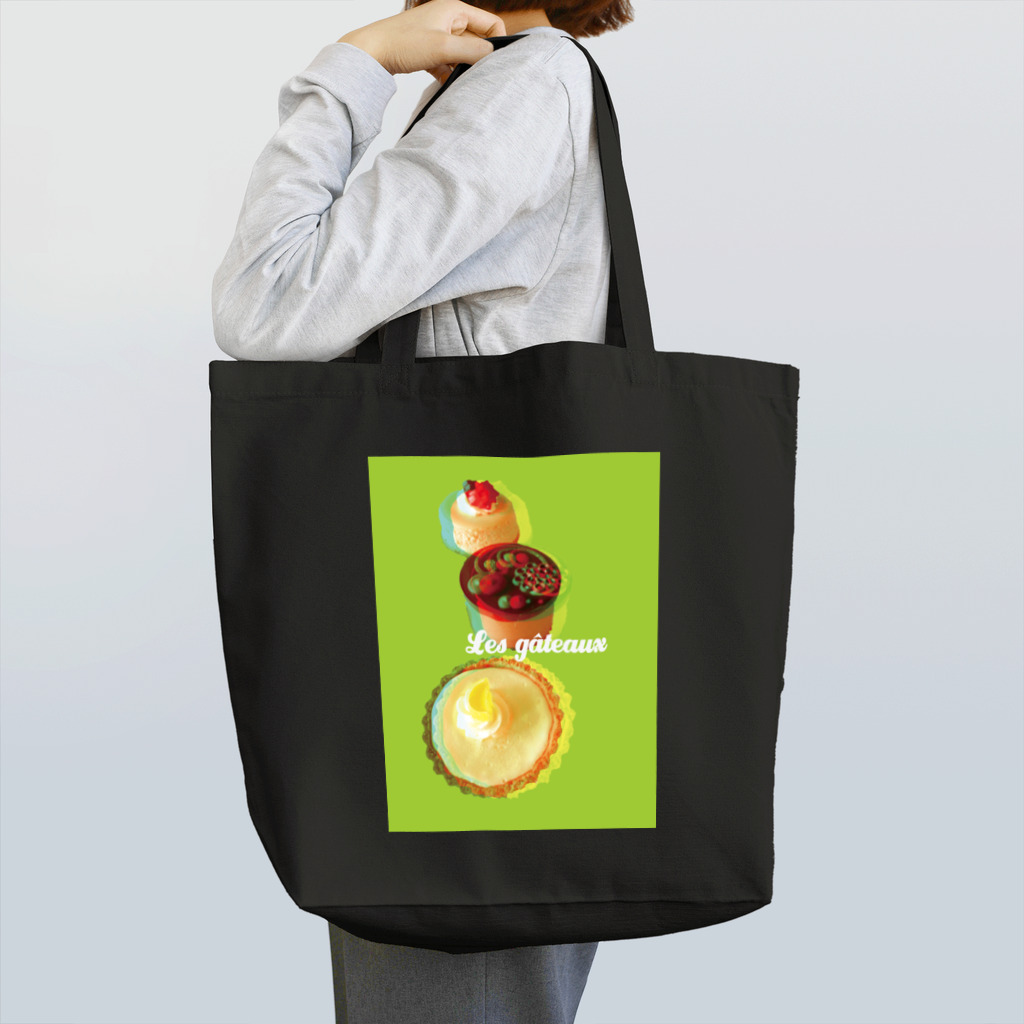 元気いっぱいのLes gateaux. Tote Bag