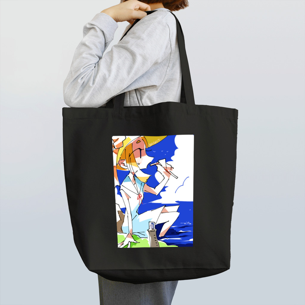 谷底の水分補給ちゃん Tote Bag