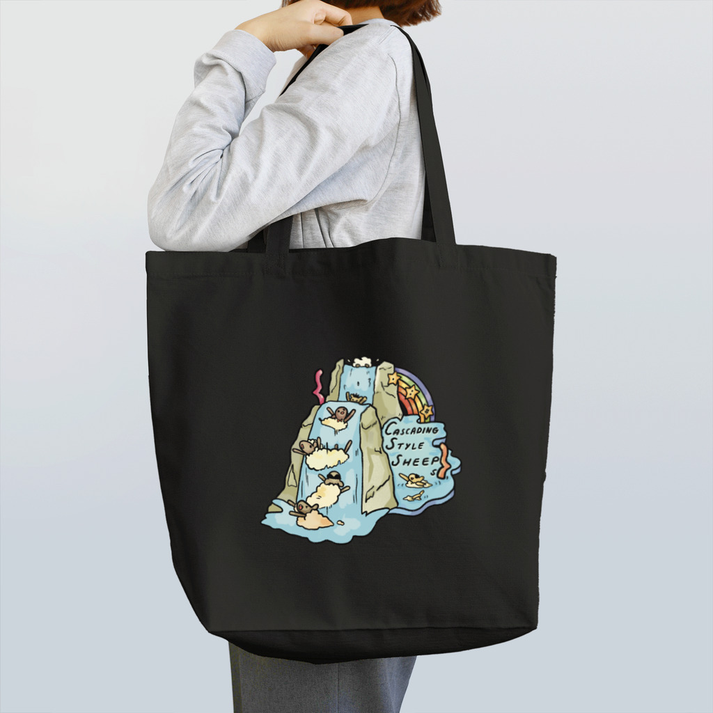 シェリーズワールドのCSS Cascading Style Sheep Tote Bag