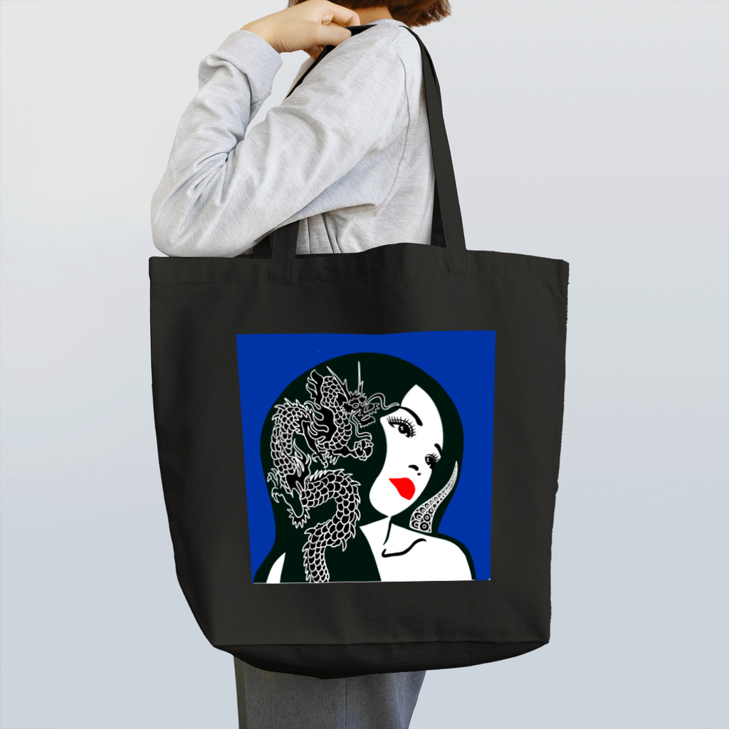 BlueのLady RGB dragon  Tote Bag