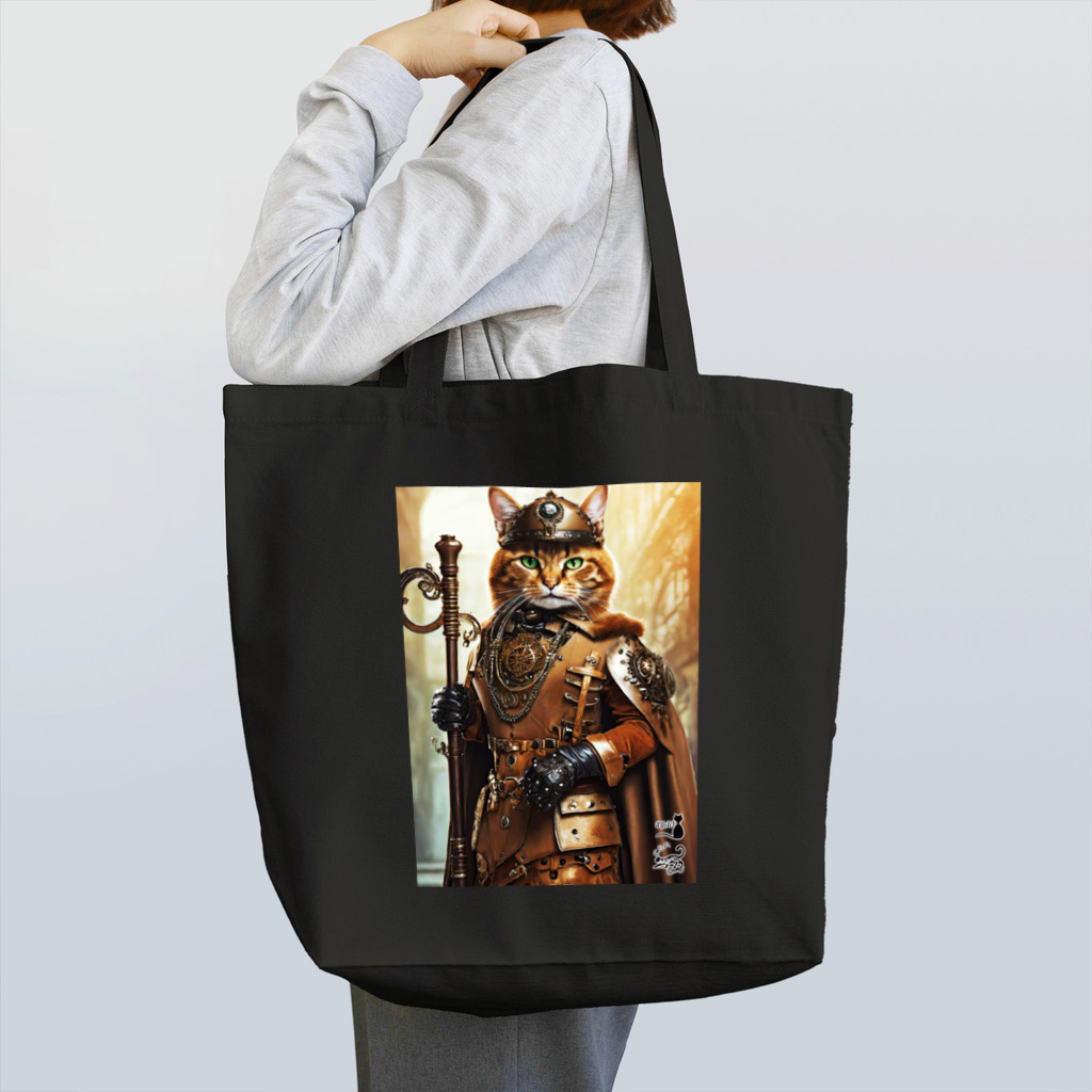 NyaoTokyoの伯爵・探検家「アルトマイアー」猫 スチームパンク Tote Bag