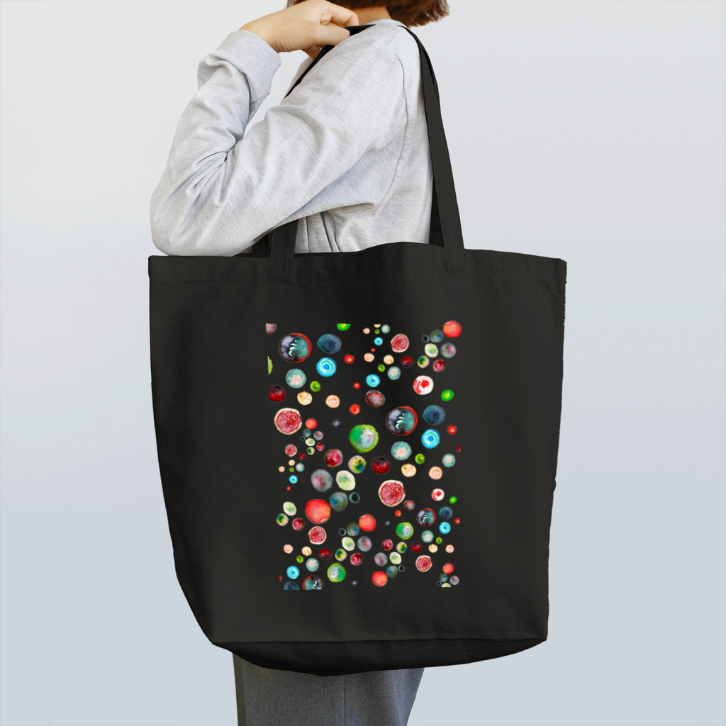 WAMI ARTの異次元ビー玉　にぎやか Tote Bag