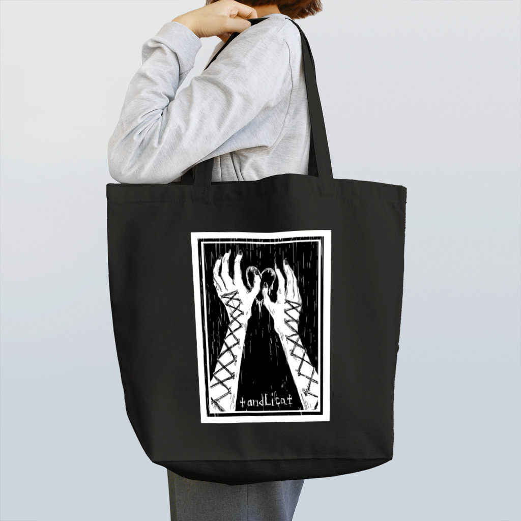 andLica|SUZURI支店のPretty Hands Tote Bag