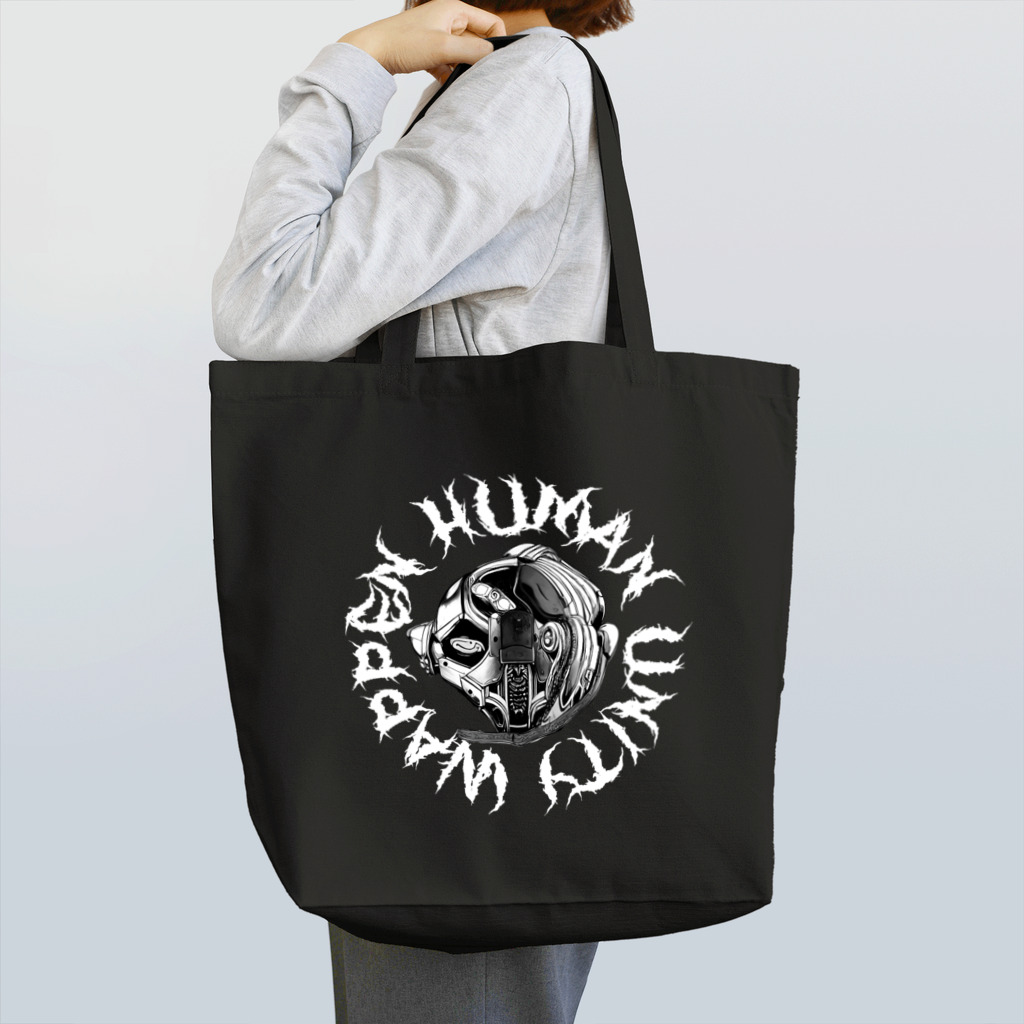 Wappen Human UnityのPunks  Wappen Human 02 :Cyborg Edition Tote Bag