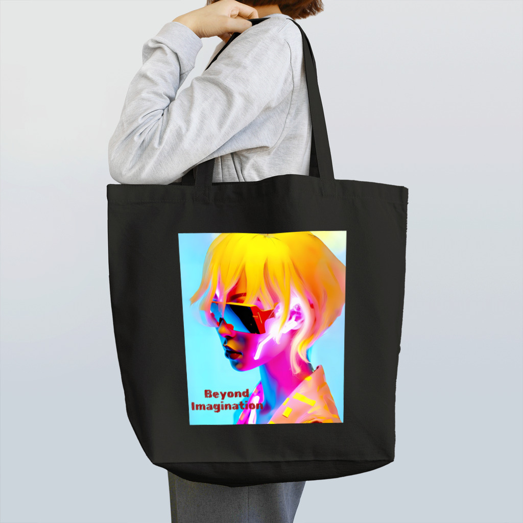 マリア⭐︎ブルーのサイバーパンク Tote Bag