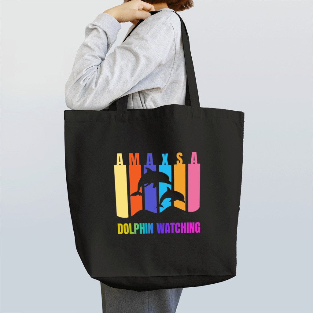 H.webPのAmaxsaイルカウォッチング Tote Bag