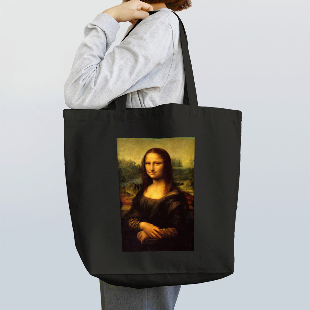 ミステリーキャンバスの名画「モナ・リザ」 Tote Bag