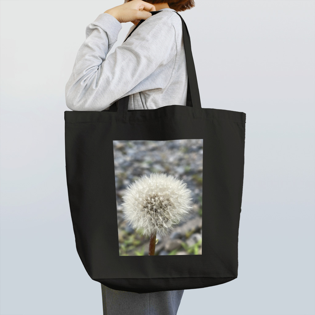 でおきしりぼ子の実験室のわたげのうたげ-縦 Tote Bag