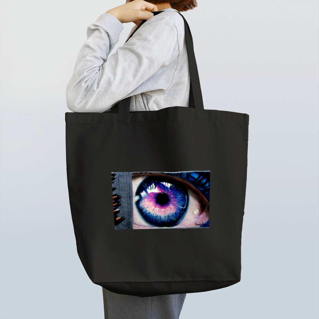 Sonna Kanjiのグッズの幻想的な瞳 Tote Bag