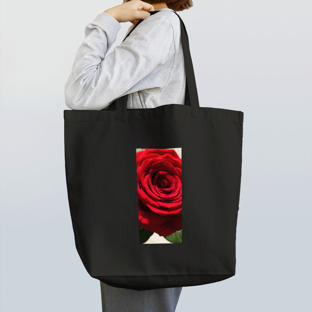 momo  loveの花　赤い薔薇 Tote Bag