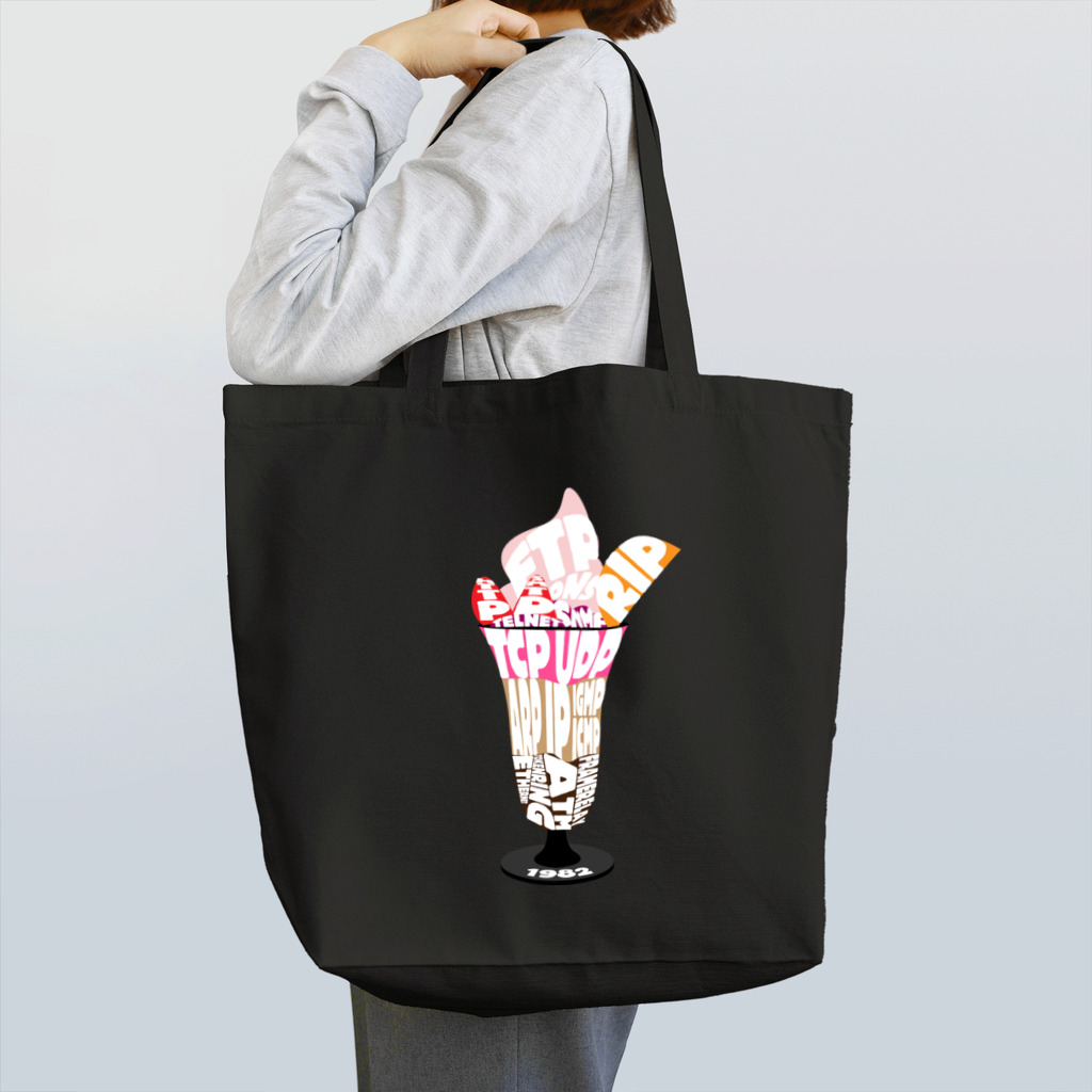 NICE ONEの1982 Internet protocol sweets Tote Bag