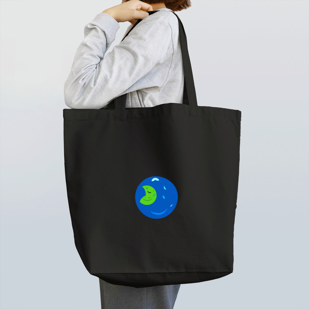 ウサネコ38の月と地球　 Tote Bag
