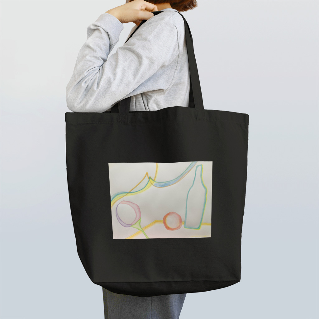 キイロイチャンのおうちの花つぼみ　まあるい Tote Bag