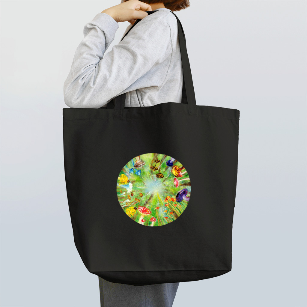 tarapoのきのこがいっぱい Tote Bag