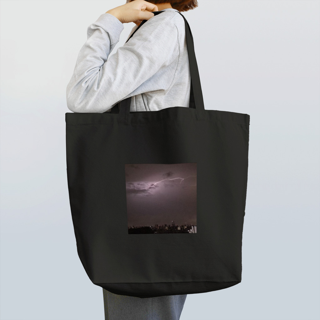 yakitorimanの稲妻 Tote Bag