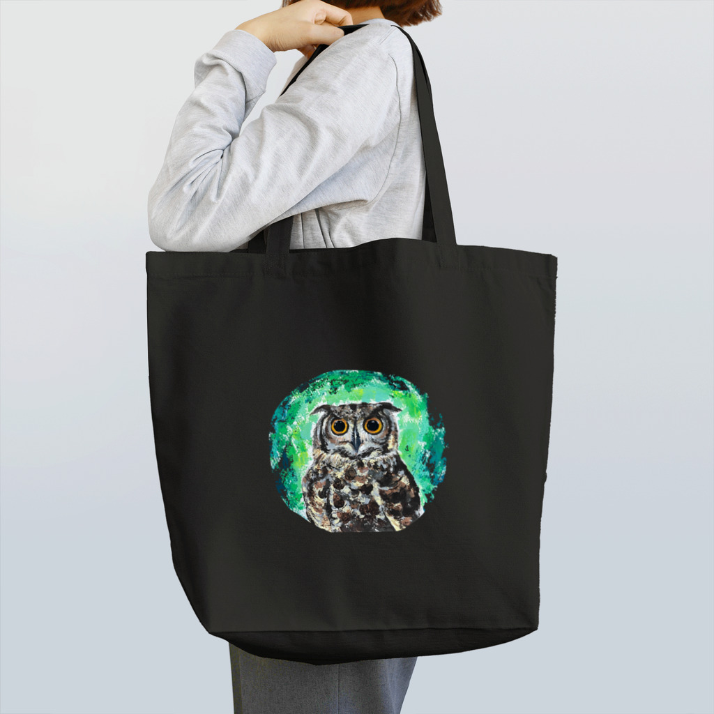 WATASHI no STOREのEagleOwl Tote Bag