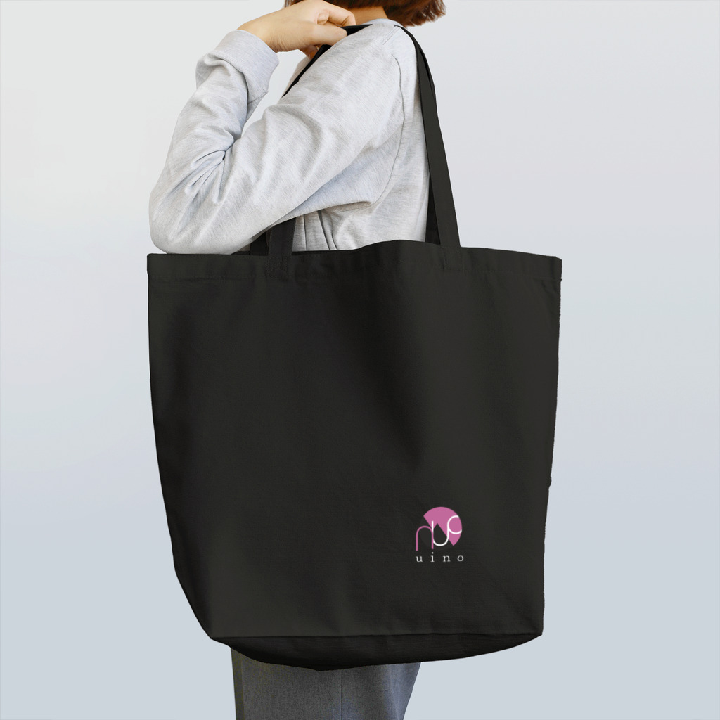 uinoe（ウイノエ）のuino_logo_BK Tote Bag