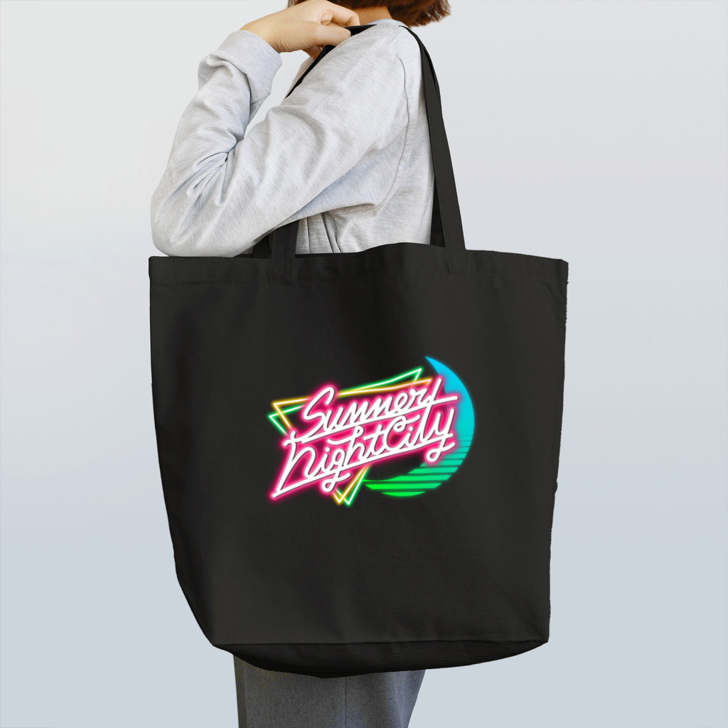 PB.Designsのサマーナイトシティ Tote Bag