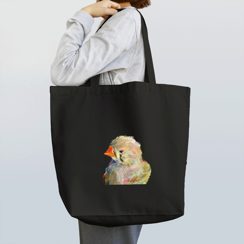 marketUのクレヨン横顔キンカ Tote Bag